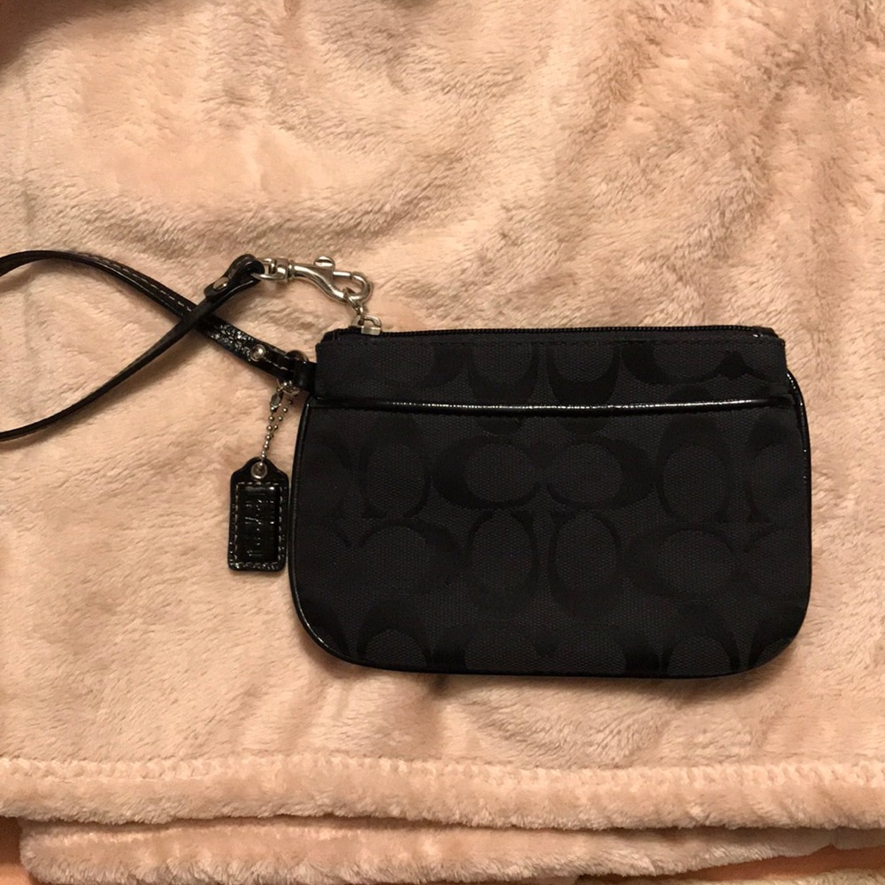 Coach, black wallet